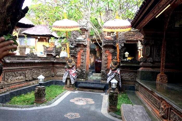 Traditional houses in Bali