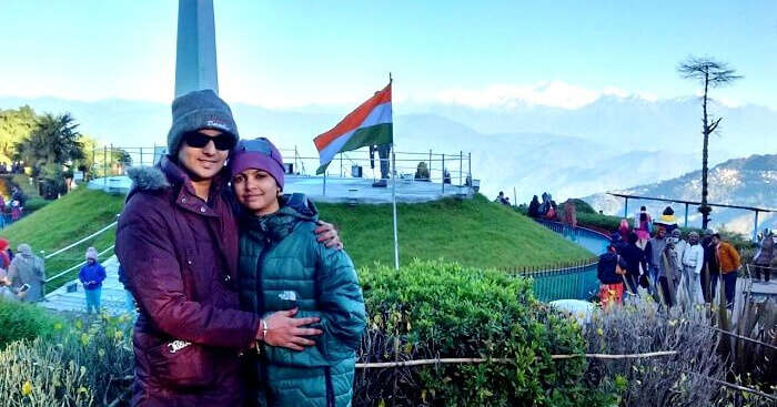 Sanjay on a honeymoon to Sikkim