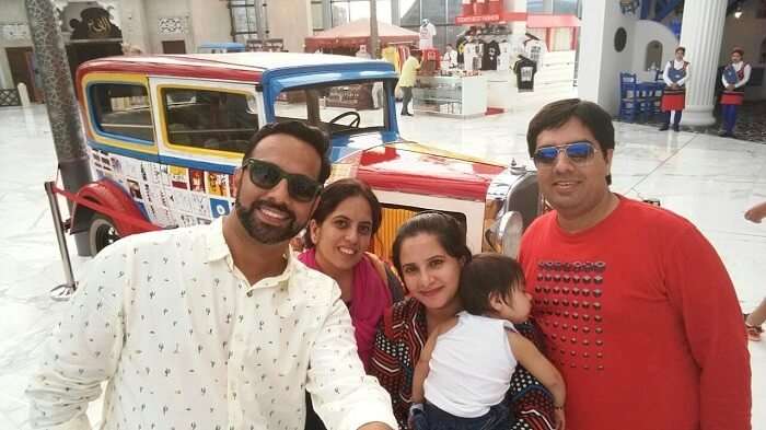 Family trip to Dubai