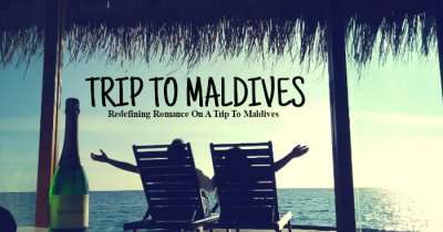 Kishor on a honeymoon trip to Maldives