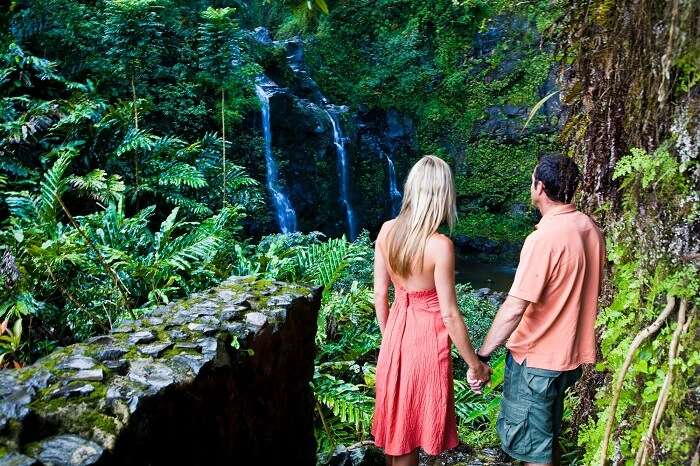 Adventurous Couple in Maui