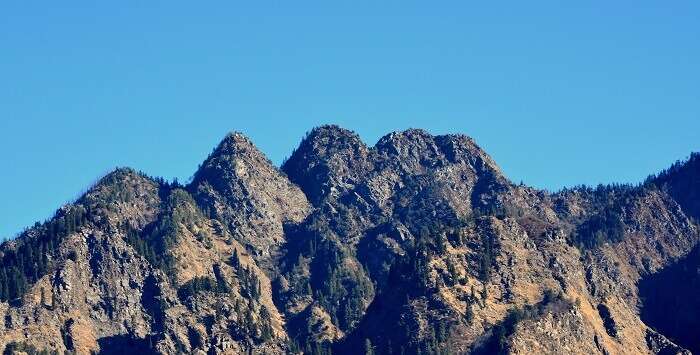 Nanda Devi Peak viewed from Auli