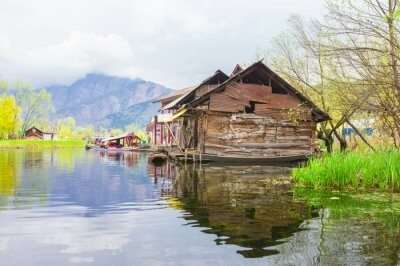 A view of Dal Lake in Kashmir