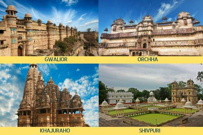 Gwalior-Shivpuri-Orchha-Khajuraho Tourist Circuit