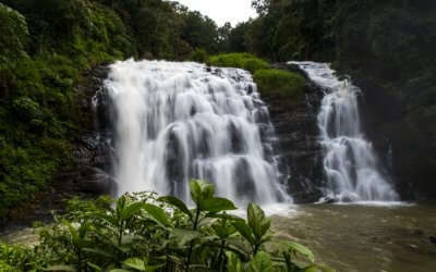 A spellbinding view of Abbey Falls in Coorg