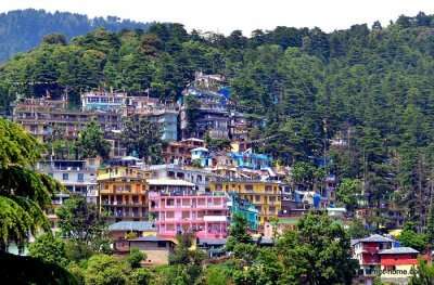 colorful accommodation in Dharamshala, one of the best places to visit in India in April