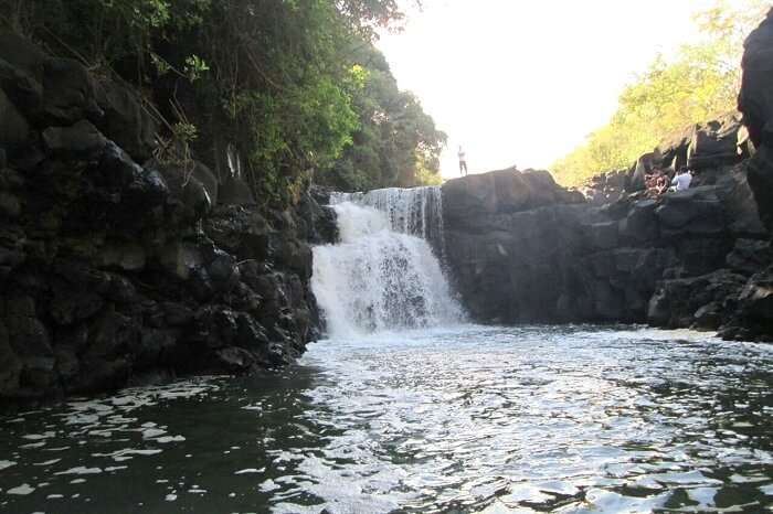 chamarel waterfalls