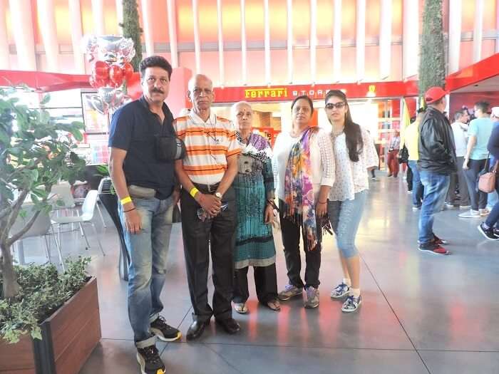 Group in Dubai Airport