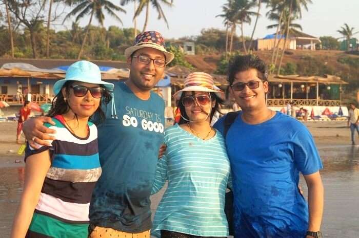 Travelers in Goa