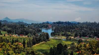 valley and mountains in Kodaikanal which is one of the best places to visit in India in June