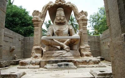 Lakshmi Narasimha Temple in Hampi
