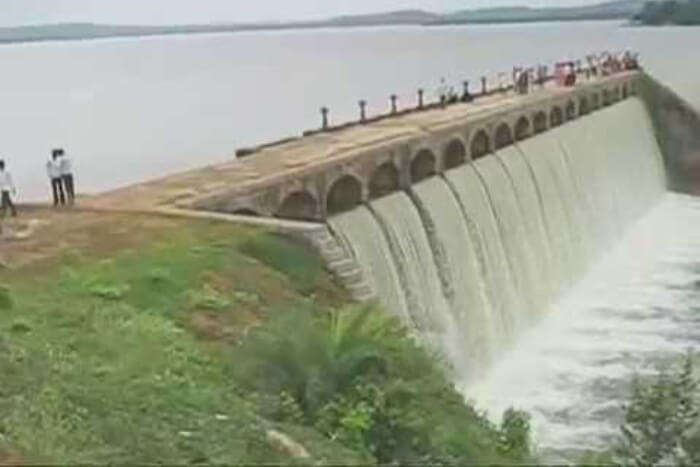 Pocharam Dam View