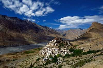 Rugged mountains of Spiti which is one of the best places to visit in India in May