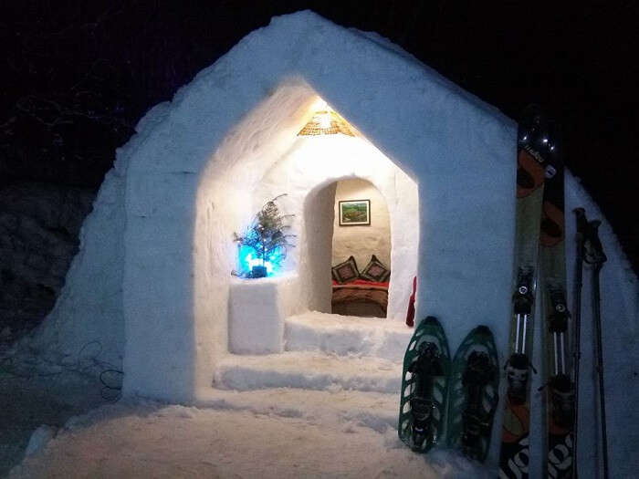A stay option in Manali igloo