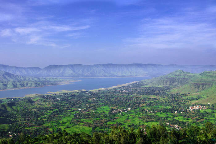 A beautiful view of Panchgani which is one of the wonderful places to visit in India in summer