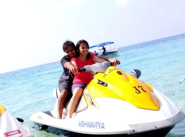 Jet ski in Andaman