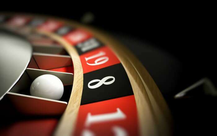 Shot of a roulette