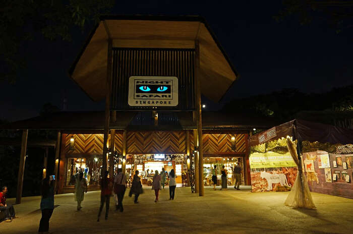 The Night Safari in the world’s first nocturnal zoo