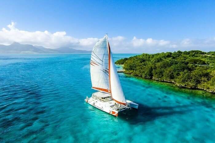 Catamaran in Mauritius
