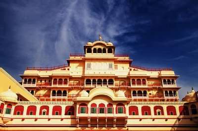 Jaipur city palace is one of the best places to see around Neemrana Fort Palace