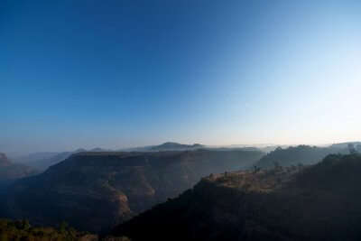 A stunning view of Sunrise over the hills of Khandala which is one of the best places to visit in Maharashtra in summer