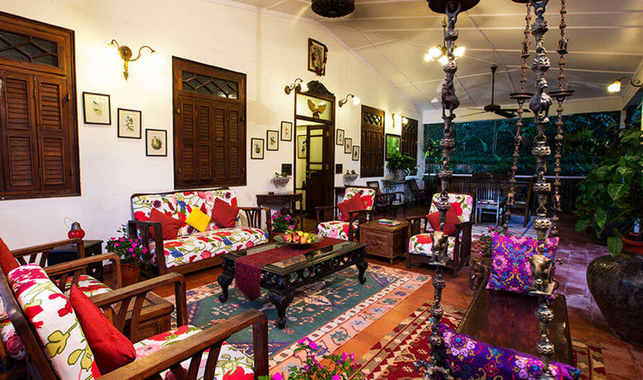 Shaheen Bagh resort colonial style interior