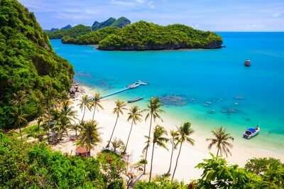 A mesmerizing view of koh samui which is one of the best summer holiday destinations in the world for a romantic getaway