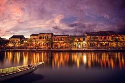 A sizzling view of Hoi An City in Vietnam one of the best summer holiday destination in the world 