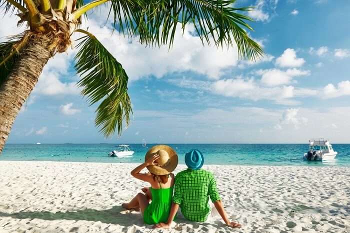 couple at a beach