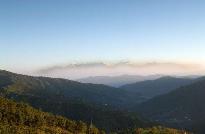 A breathtaking view of Mukteshwar, one of the picturesque destination near Jim Corbett