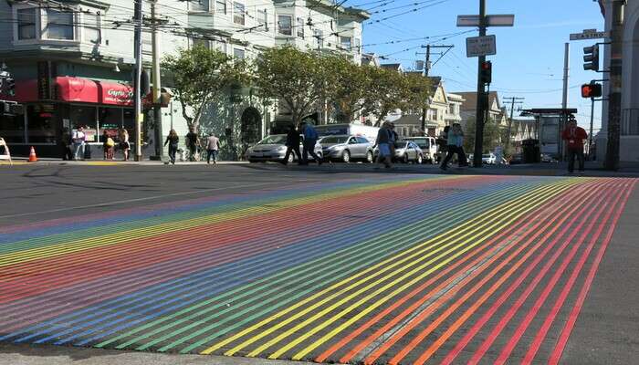 Take a stroll down Rainbow Street