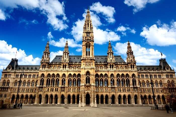 Vienna City Hall  is one of Vienna’s most crucible landmarks to visit in Vienna 