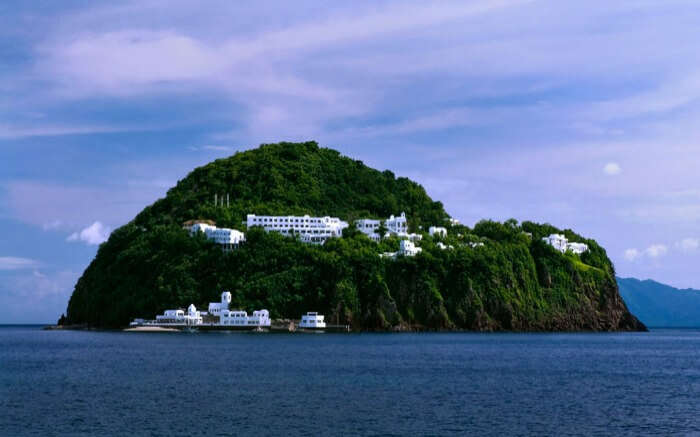 Bellarocca island in Philippines