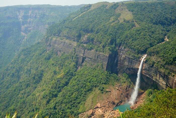 waterfalls in cherapunjee