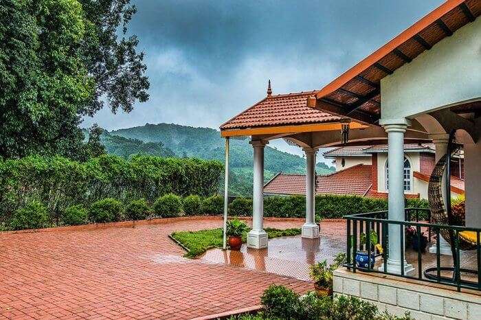 A homestay in the misty western ghats