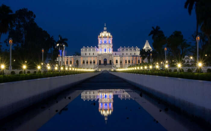 A beautiful museum building in Tripura, one of the Seven Sisters of India