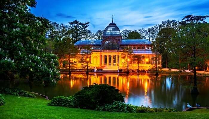 Crystal Palace, Madrid, one of the best place to visit in Madrid 