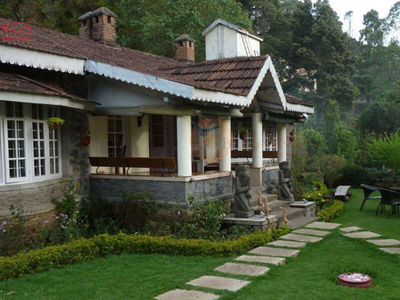 an old style resort in the hills of Kodaikanal