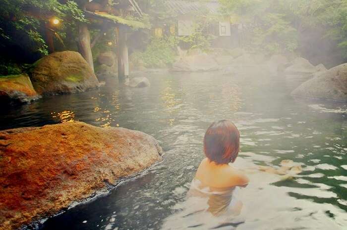 take a dip in hot water springs in Sikkim in December