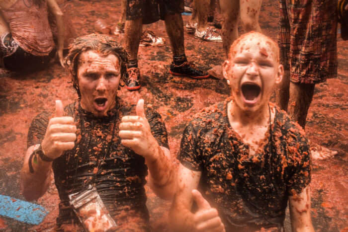 La Tomatina Festival In Spain