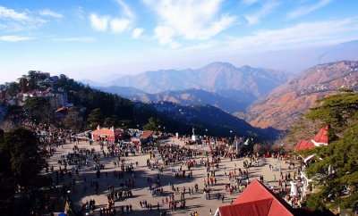 Shimla is one of the most developed places to visit in Himachal Pradesh in December