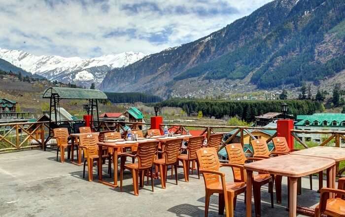 A view of Manali
