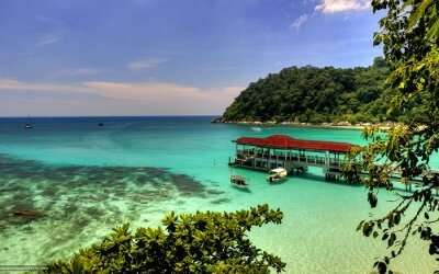 A breathtaking view of Perhentian Islands