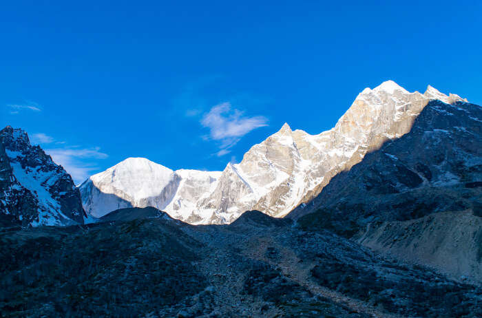 gangotri trek in winter