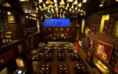A dazzling view of Hard Rock Cafe Gurgaon