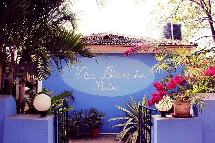 Villa Blanche Bistro, Vagator Goa