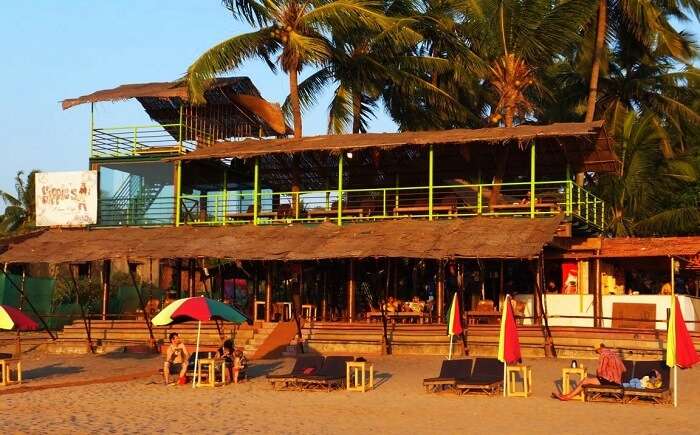 Bubble’s Beach Shack, Calangute