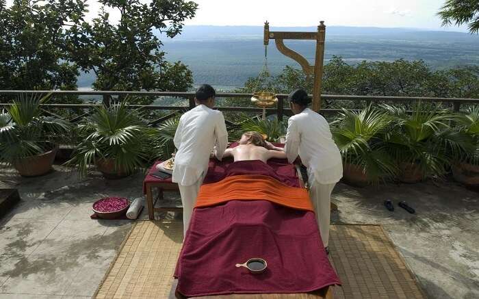 Ananda in the Himalayas spa ss