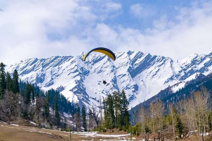 Solang Valley In Winter