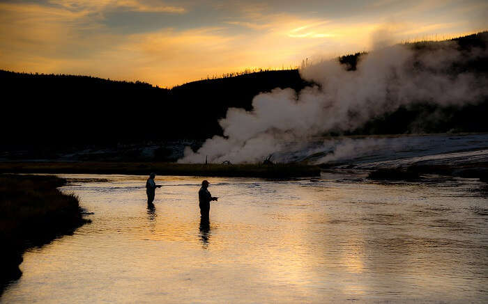 Fishing in Yellowstone National Park